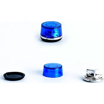 autíčko Maják PAL Nový Jičín (tzv. AZD 500 bez sirény) , užší podstavec − modrý − SESTAVENÝ − CAL 1:43