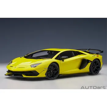 autíčko Lamborghini Aventador SVJ 2019 1:18 žlutá - AUTOart