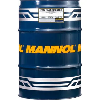 Motorový olej Mannol Racing + Ester 10W-60 7902 - 208l (Prémiový bi-syntetický (PAO + estery) motorový olej navržený pro nové generace motorů)