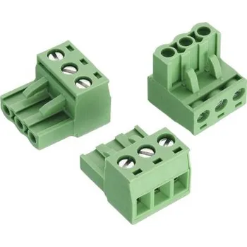 Elektrický konektor Násuvná svorkovnice, řada: 3527, rozteč: 5mm, počet řad: 1, počet kontaktů: 5, orientace těla: Rovný, Kabelová montáž,