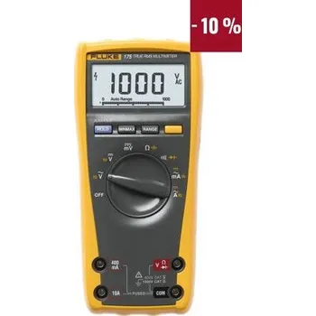 Multimetr Multimetr Ruční 10A ac 1000V ac, číslo modelu: 175 Fluke