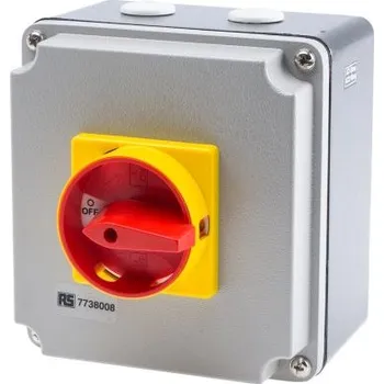 vypínač Izolační spínač 4P 63A 30kW IP65