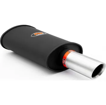 Výfuková trubka RM Motors Sportovní výfuk RM104 se saténovou koncovkou KSCS76/76DS