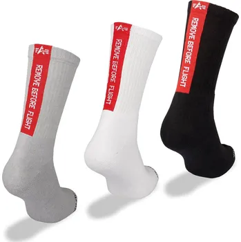 Boxerky Alpha Industries RBF Socks (white) 36-40