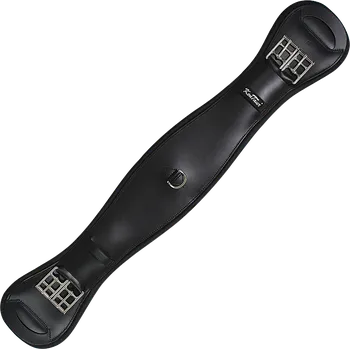 Podbřišník Drezurní podbřišník - Kentaur Grand Prix kožený černý 70 cm