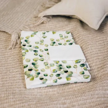 Přebalovací taška Tulimese Mušelínový plenkovník VÝBĚR BARVY/MATERIÁLU: MUŠELÍN EUKALYPTOVÝ