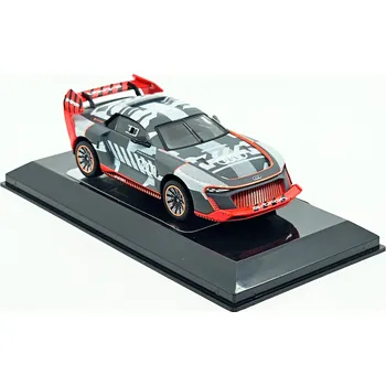 autíčko Audi S1 e-tron quattro N O presentation 2023 - 1:43 - šedý - Bburago