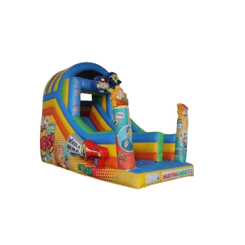 Skákací hrad Nafukovací skluzavka | Komiks | CZ Certifikace | Profi provedení |