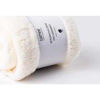 Dětská deka Tulimese Beránková deka pro miminko VÝBĚR BARVY/MATERIÁLU: BERÁNEK SMETANOVÝ