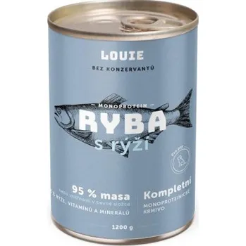 Krmivo pro psa Louie ryba s rýží 1200 g Marty SAM010079