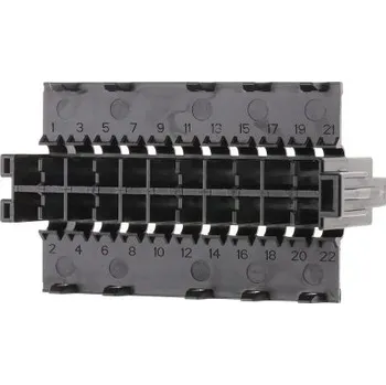 Elektrický konektor Pouzdro konektoru, řada: Junior Power Timer, rozteč: 5mm, počet kontaktů: 22, počet řad: 2, orientace těla: Rovný,