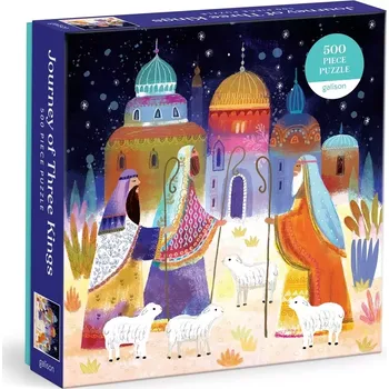 Puzzle GALISON puzzle tříkrálová cesta – 500 dílků