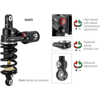 Matris Dampers Itálie Ducati STREETFIGHTER 1098 09/11 Centrální pérovací jednotky ''monoshock'' M46R