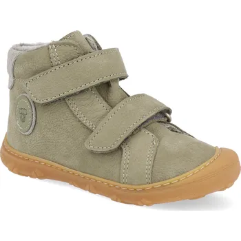 Dívčí zimní obuv Barefoot dětské zimní boty Ricosta - Gedo W zelené Velikost: 24