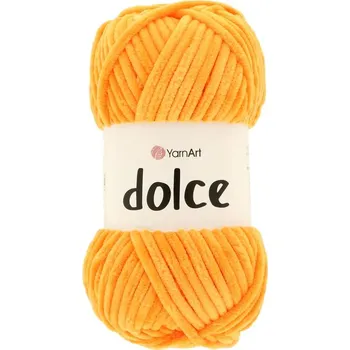 Galanterie YarnArt Dolce 853 žlutá oranžová