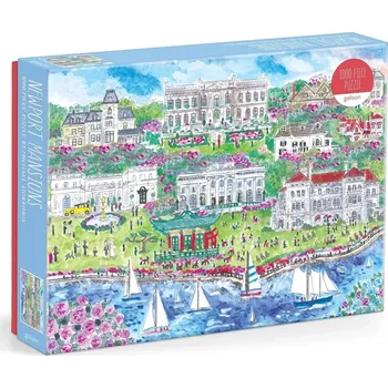 Puzzle Galison Michael Storrings Panská sídla v Newportu 1000 dílků