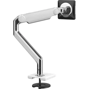 Držák monitoru Humanscale M2.1 držák na monitor upevnění na šroub bílá-leštěný hliník