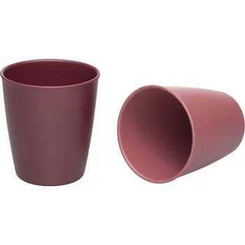 dětská jídelní sada NIP green line kalíšek, 2 ks, red