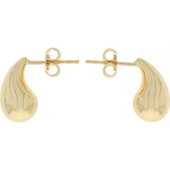 Náušnice Luxusní Teardrop zlaté náušnice