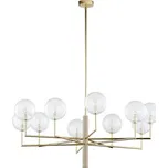 Jupiter 1976 - Lustr na tyči FEME 10xG9/10W/230V zlatá