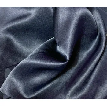 Povlak na dekorativní polštářek Hedvábný povlak 100% morušové hedvábí, rozměr 30x30, barva temně modrá