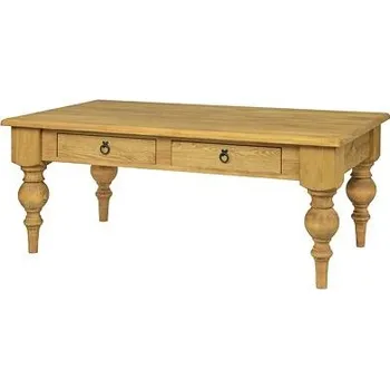 Obývací stěna Konferenční stolek ST712 povrchová úprava - včelí vosk Přírodní včelí vosk šířka stolu 135 hloubka stolu 75