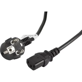 Napájecí kabel LANBERG CEE 7/7 na IEC 320 C13 POWER CORD 3M VDE černý