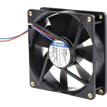 Počítačové chlazení ebm-papstAxiální ventilátor 24 V DC DC, průtok vzduchu: 102m³/h 3.2W, 92 x 92 x 25mm