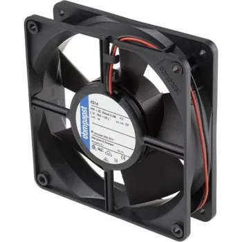 Počítačové chlazení ebm-papstAxiální ventilátor 24 V DC DC, průtok vzduchu: 204m³/h 8.5W, 119 x 119 x 32mm