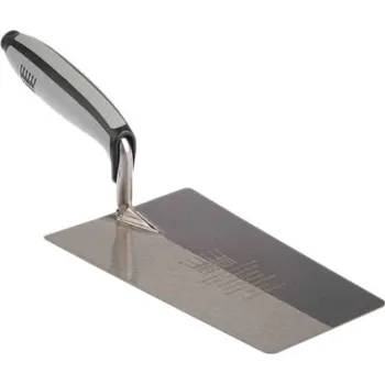 Zednická lžíce Spárovačka, dělka lopatky: 178 mm Nerezová ocel