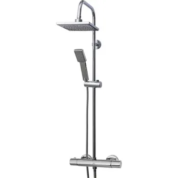 Sprchový set Ridder Mauritius Nástěnný termostatický sprchový set, 150 mm, chrom, MAURITIUS+T106200