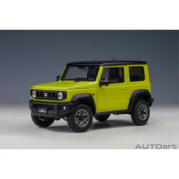 autíčko Suzuki Jimny (JB74) SIERRA 1:18 žlutá - AUTOart