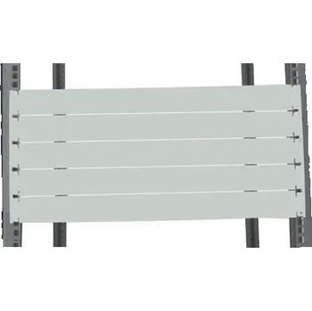 Serverovna Regálový panel 19in zaslepovací 2U, 483 x 9mm barva Šedá