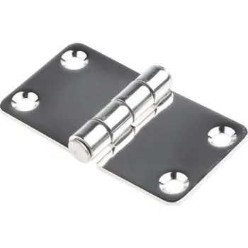 pant Kloubový závěs Výkyvné, Nerezová ocel, délka: 68mm x 37mm x 2mm RS PRO