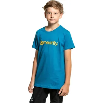 Chlapecké tričko Dětské triko Meatfly Bart 24/25 Funky Blue 158