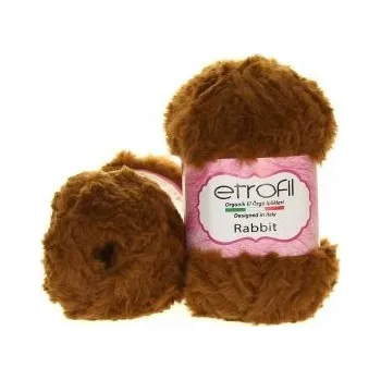 Příze Rabbit 77115 hnědá