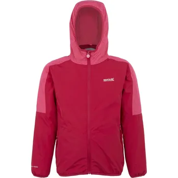 Dívčí bunda Dětská bunda Regatta Volcanics Reflective Jacket VIII Dětská velikost: 135-140 / Barva: růžová