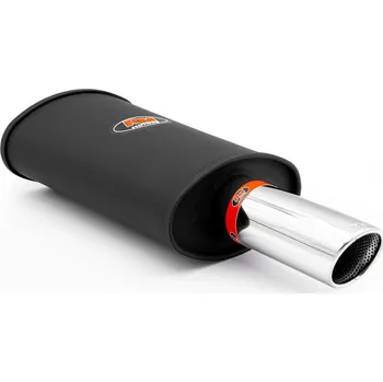 Výfuková trubka RM Motors Sportovní výfuk RM119 s leštěnou koncovkou KSZP76/76DP