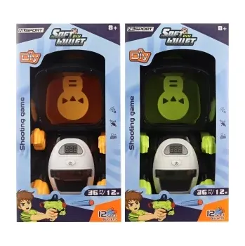 Dětská zbraň Pistole s dino terčem spo čítadlem na baterie