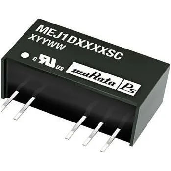 Měnič napětí DC-DC převodník 1W, výstup: ±15V dc ±33mA 5.2kV dc, Vin 10,8 → 13,2 V DC