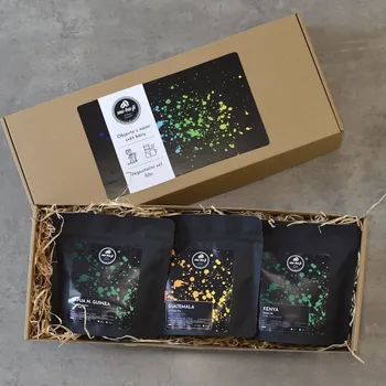 Mohaji Degustační set Filtr 3x280g Způsob přípravy: Mletá AeroPress +15Kč