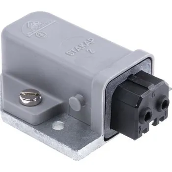 Elektrická zásuvka Průmyslový napájecí konektor, řada: ST Zástrčka, Montáž na panel, Samice, orientace těla: přímý, 16A, 250 V AC/DC