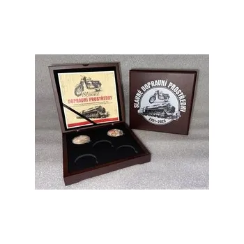 Krabička Etue pro sérii Slavné dopravní prostředky ČNB