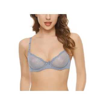 Podprsenka Dámská podprsenka Deyllo s kosticí šedá, 70E