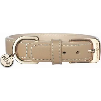 Obojek pro psa MILK&PEPPER Obojek pro psy Vendome Taupe Velikost: 30x1,5 cm