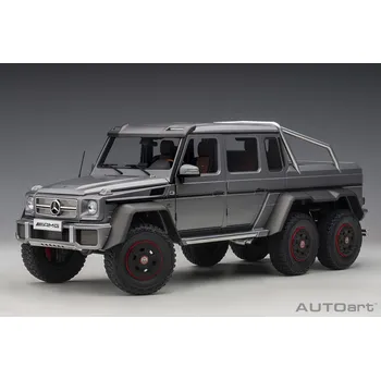 autíčko Mercedes-Benz G 63 AMG 6x6 2013 1:18 šedá - AUTOart