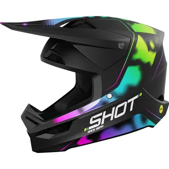 Helma na motorku Motokrosová helma Shot Race Nitro matná černá L