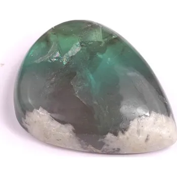 Korálek Kabošon Fluorit č.2311 (30x24x8mm)