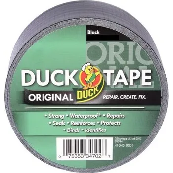 Lepicí páska Páska na potrubí, Černá, délka: 50m x 50mm x 0.17mm 222228 DUCK TAPE, název: Duck Tape