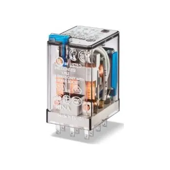 Stykač Relé 3PDT Zásuvná montáž 230V ac 55